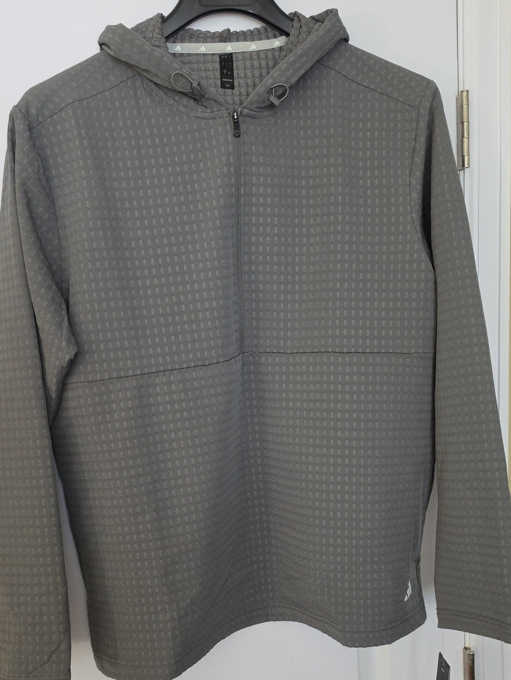 Adidas Hooded Half-Zip Pullover - New